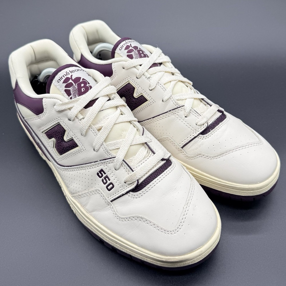 New Balance x Aime Leon Dore 550 Purple White BB550AR1 Men's Size 13 Sneakers